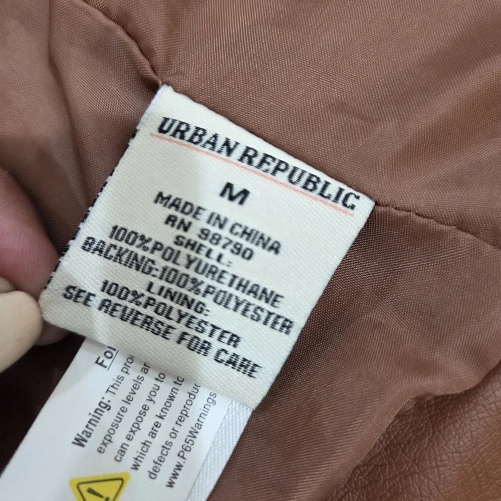 Urban Republic Brown Jacket Size M NEW. - Picture 9 of 17